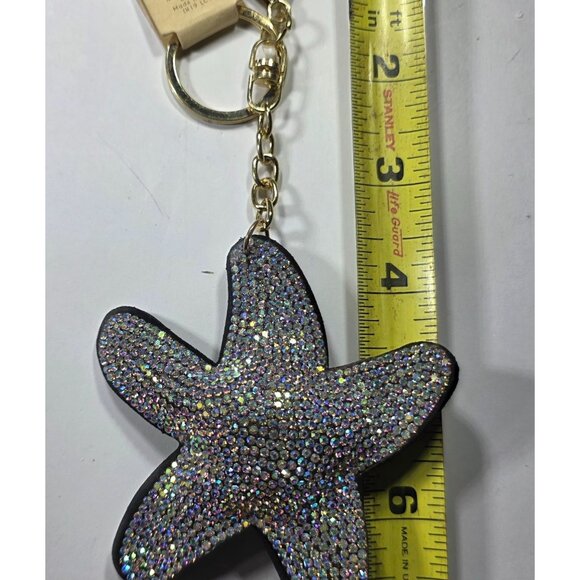 Crystal Avenue Starfish Keychain nwt ocean nautical gift beach vacation sparkle - Picture 5 of 5
